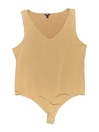 Pre-owned Express Bodysuit In Brown