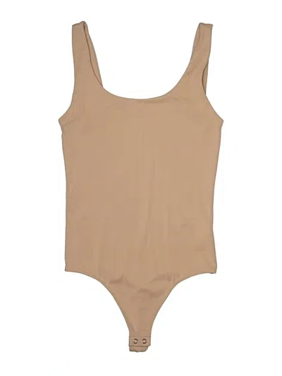 Pre-owned Express Bodysuit In Brown