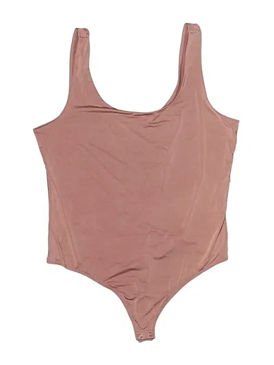 Pre-owned Express Bodysuit In Brown