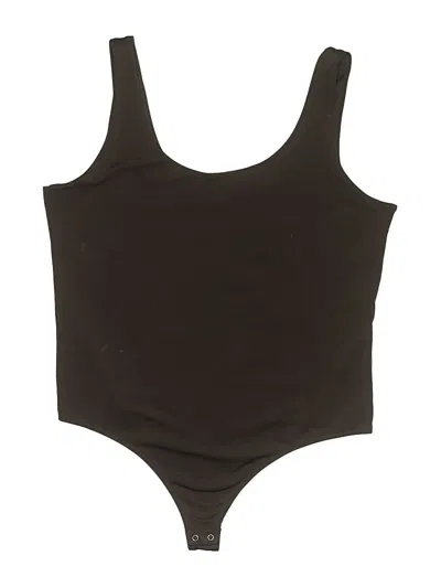 Pre-owned Express Bodysuit In Brown