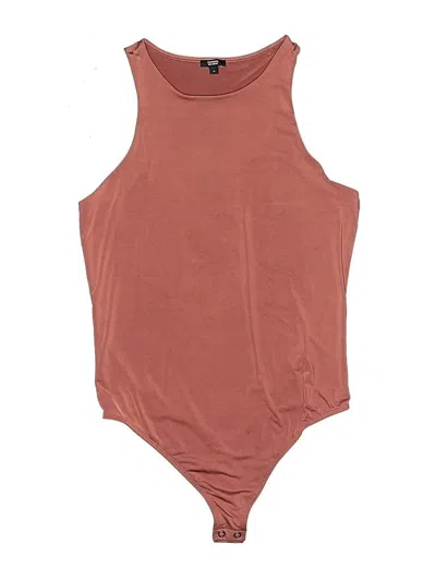 Pre-owned Express Bodysuit In Brown