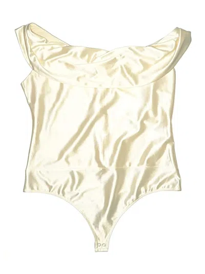 Pre-owned Express Bodysuit In Gold