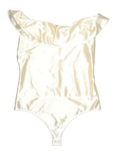 Pre-owned Express Bodysuit In Gold
