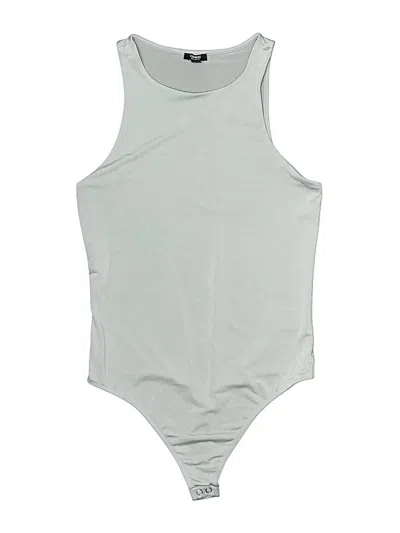 Pre-owned Express Bodysuit In Gray