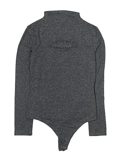 Pre-owned Express Bodysuit In Gray