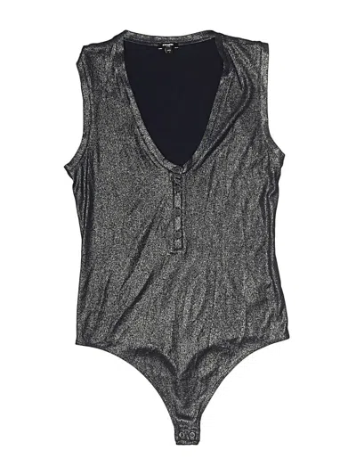 Pre-owned Express Bodysuit In Gray
