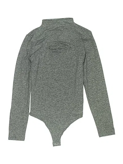 Pre-owned Express Bodysuit In Gray