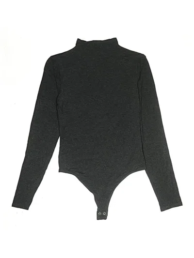 Pre-owned Express Bodysuit In Gray