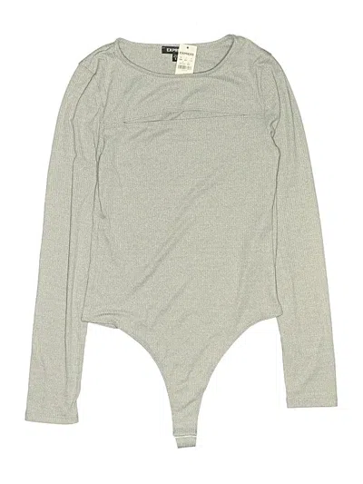 Express Bodysuit In Gray