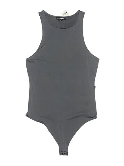 Express Bodysuit In Gray