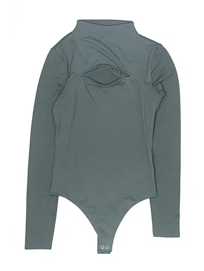 Pre-owned Express Bodysuit In Gray