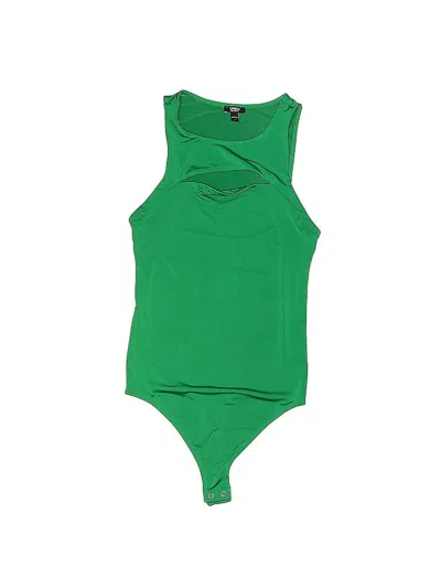 Pre-owned Express Bodysuit In Green
