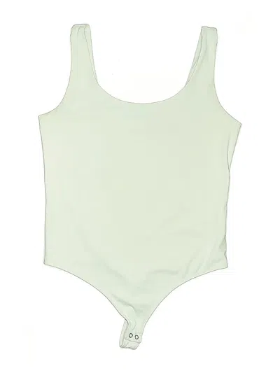 Pre-owned Express Bodysuit In Green