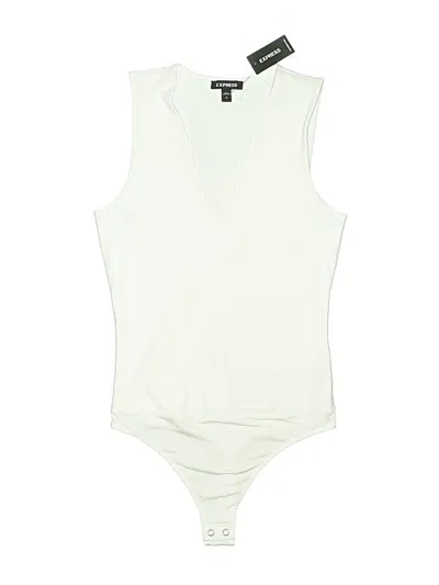 Pre-owned Express Bodysuit In Green