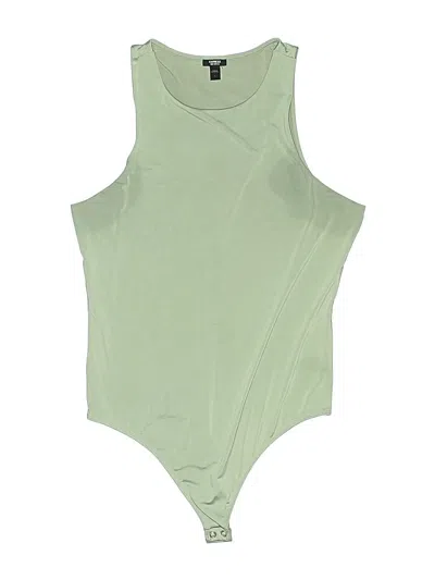 Pre-owned Express Bodysuit In Green