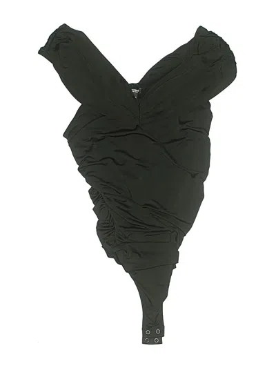 Pre-owned Express Bodysuit In Green