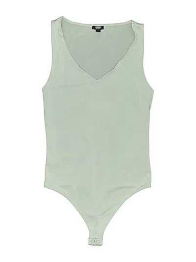 Pre-owned Express Bodysuit In Green