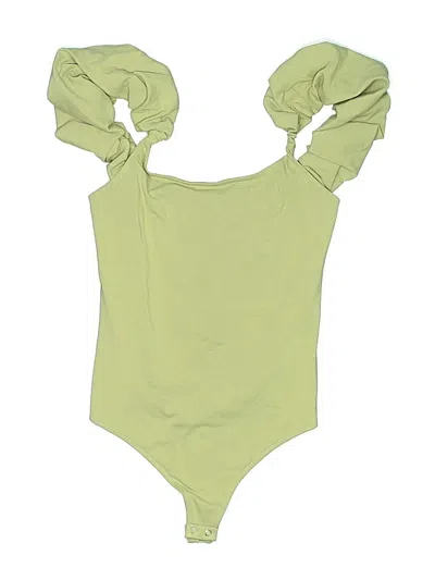 Pre-owned Express Bodysuit In Green