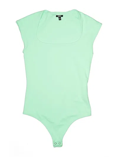 Pre-owned Express Bodysuit In Green