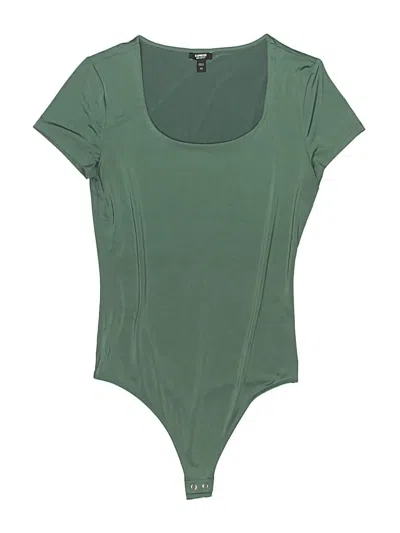 Pre-owned Express Bodysuit In Green