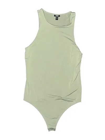 Pre-owned Express Bodysuit In Green