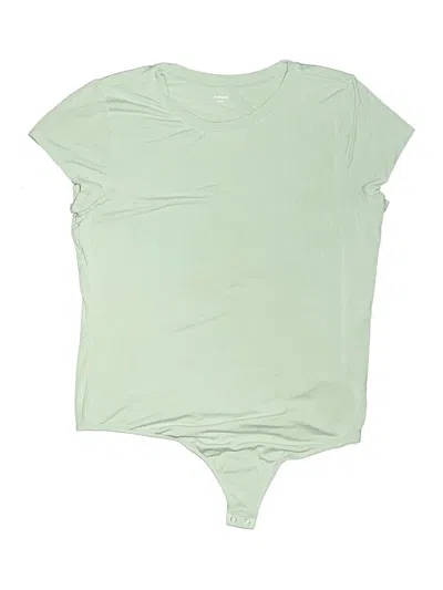 Pre-owned Express Bodysuit In Green