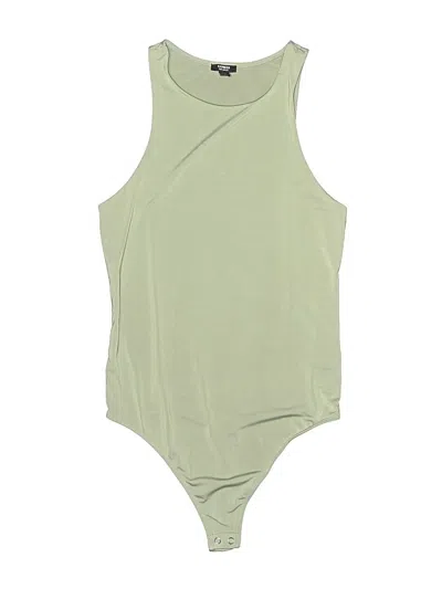 Pre-owned Express Bodysuit In Green
