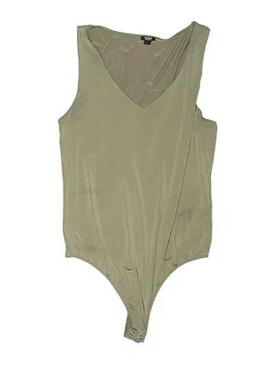 Pre-owned Express Bodysuit In Green