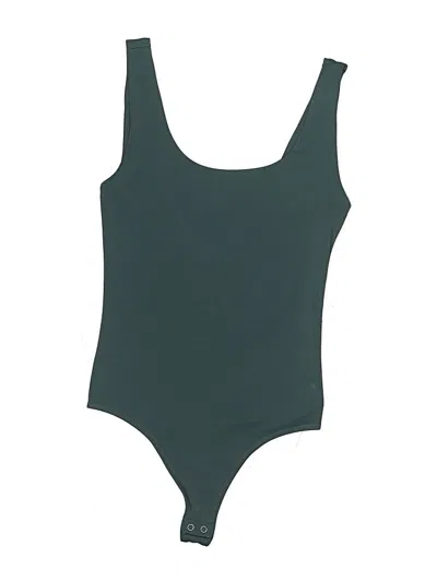 Pre-owned Express Bodysuit In Green