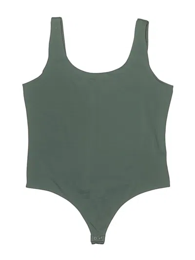 Pre-owned Express Bodysuit In Green