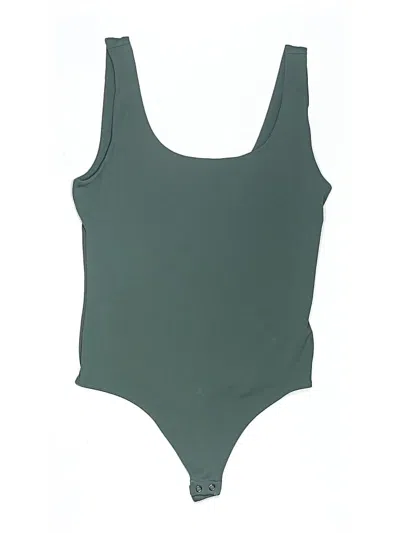 Pre-owned Express Bodysuit In Green