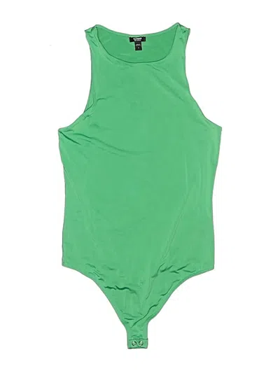 Pre-owned Express Bodysuit In Green