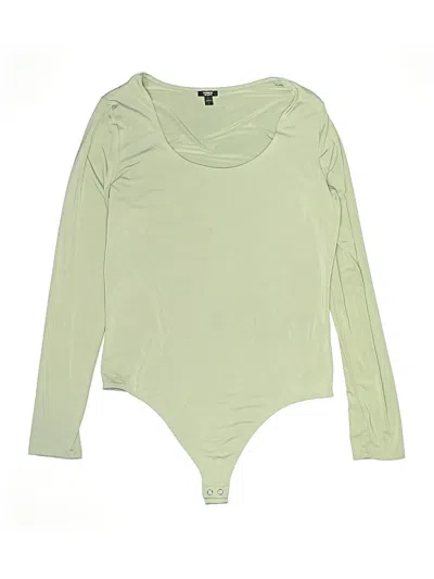 Pre-owned Express Bodysuit In Green