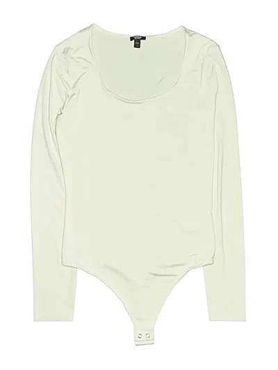 Pre-owned Express Bodysuit In Green