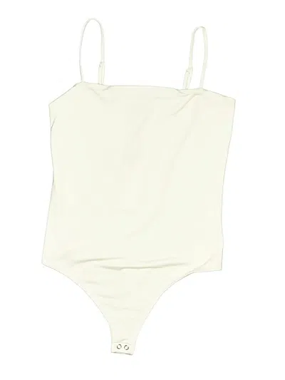 Pre-owned Express Bodysuit In Ivory