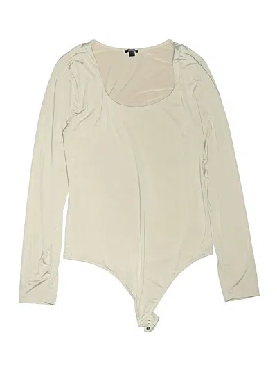 Pre-owned Express Bodysuit In Ivory