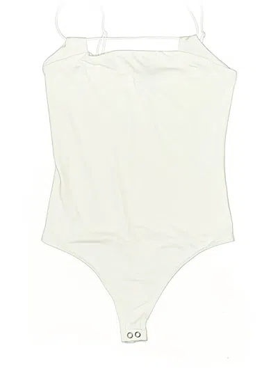 Pre-owned Express Bodysuit In Ivory