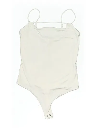Pre-owned Express Bodysuit In Ivory