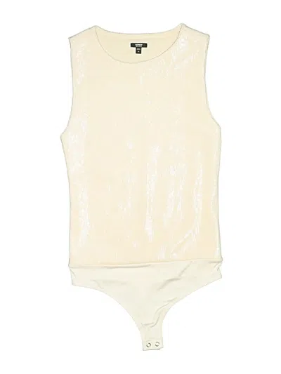 Pre-owned Express Bodysuit In Ivory