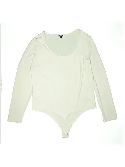 Pre-owned Express Bodysuit In Ivory