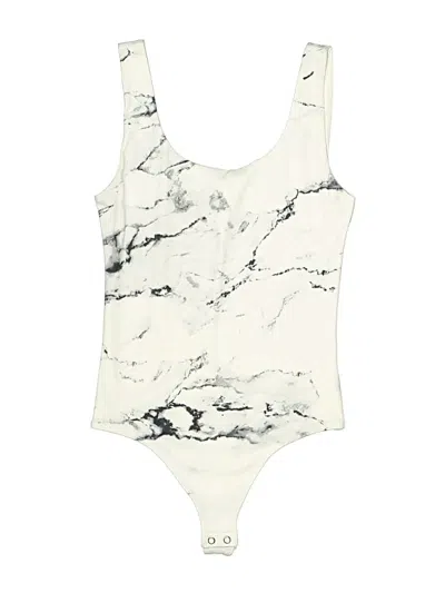 Pre-owned Express Bodysuit In Ivory