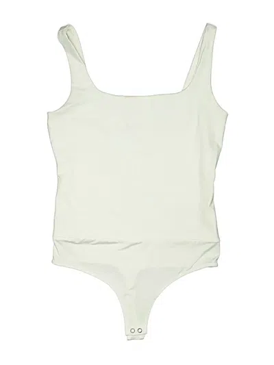 Pre-owned Express Bodysuit In Ivory