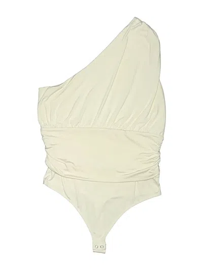 Pre-owned Express Bodysuit In Ivory