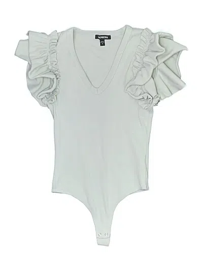 Pre-owned Express Bodysuit In Ivory