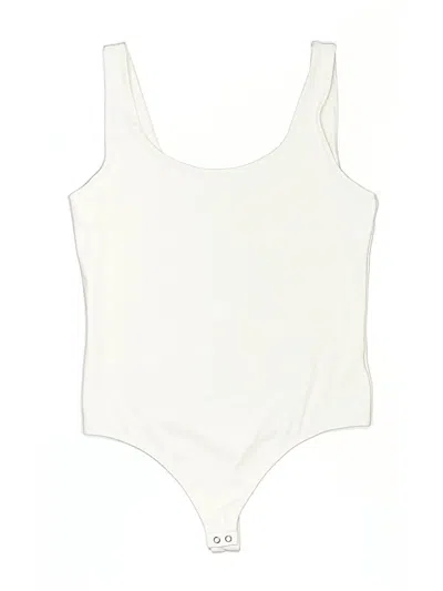 Pre-owned Express Bodysuit In Ivory