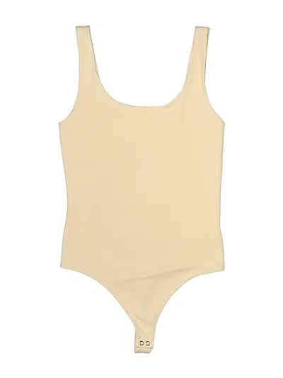Pre-owned Express Bodysuit In Ivory