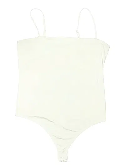 Pre-owned Express Bodysuit In Ivory