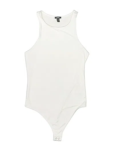 Pre-owned Express Bodysuit In Ivory
