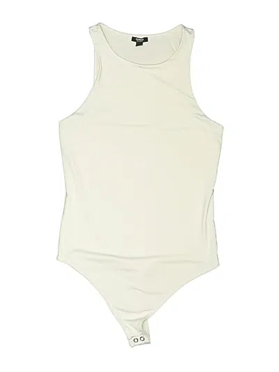 Pre-owned Express Bodysuit In Ivory
