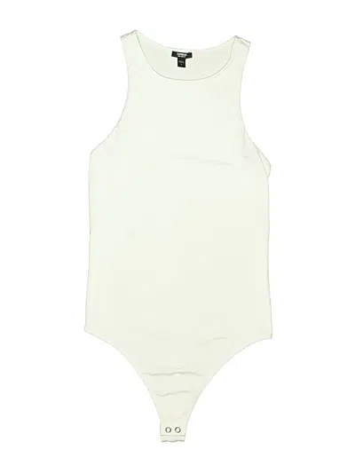 Pre-owned Express Bodysuit In Ivory